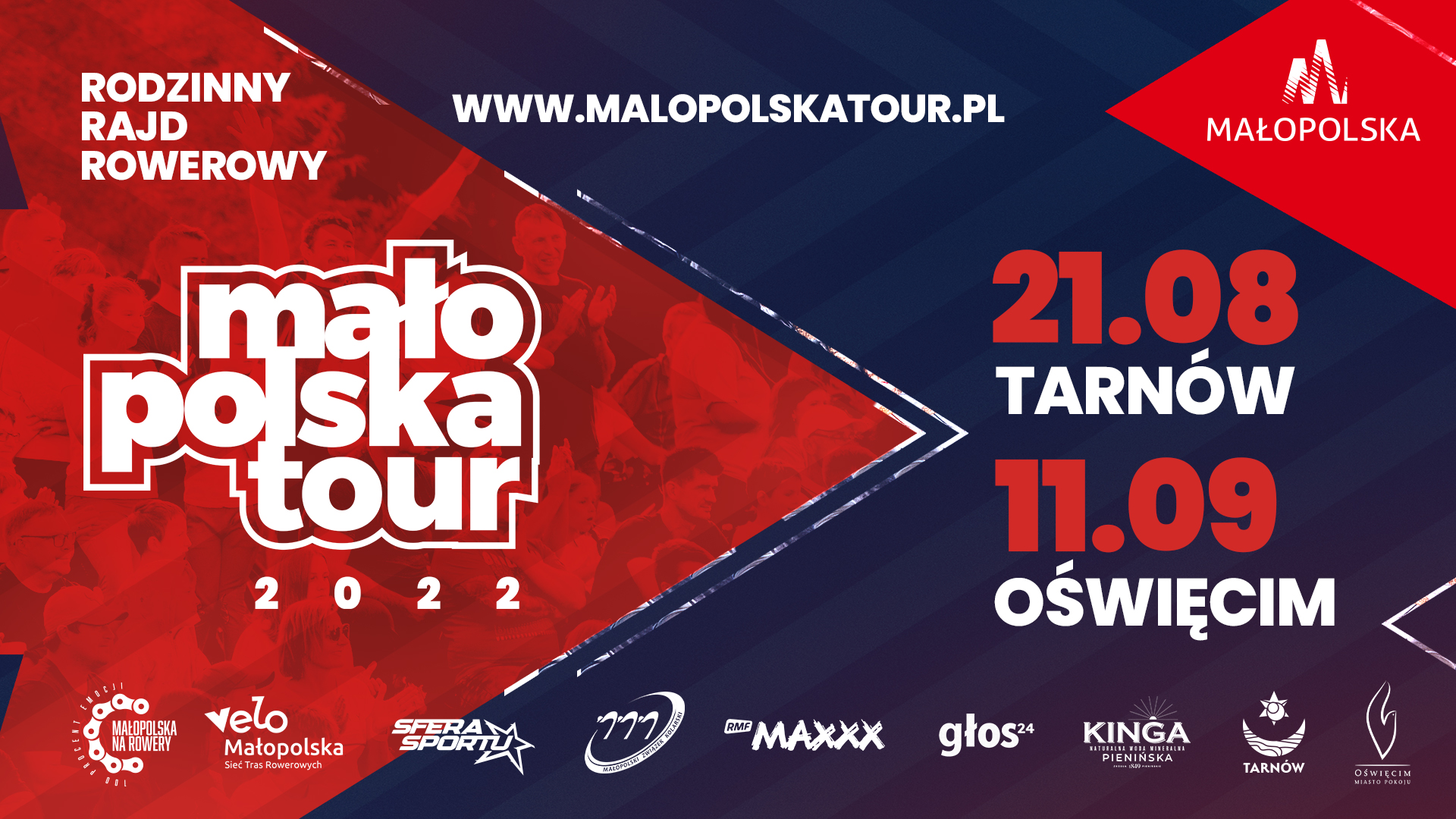 Plakat Małopolska Tour 2022