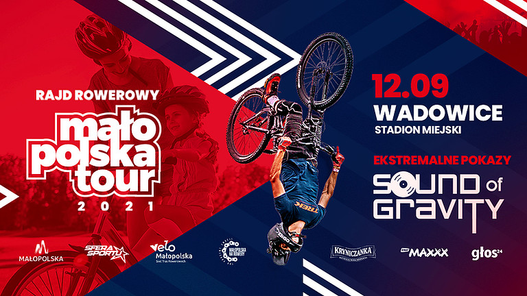 Plakat wydarzenia - Małopolska Tour 2021