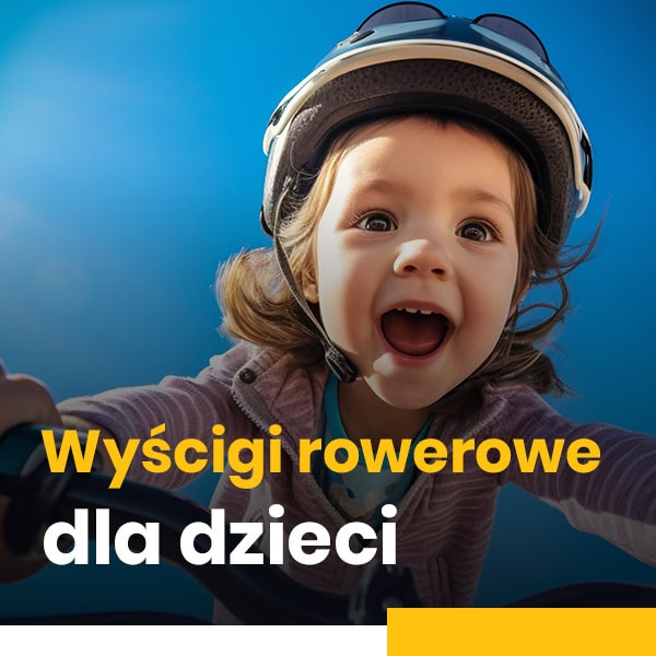 Grafika - Wyścigi rowerowe dla dzieci