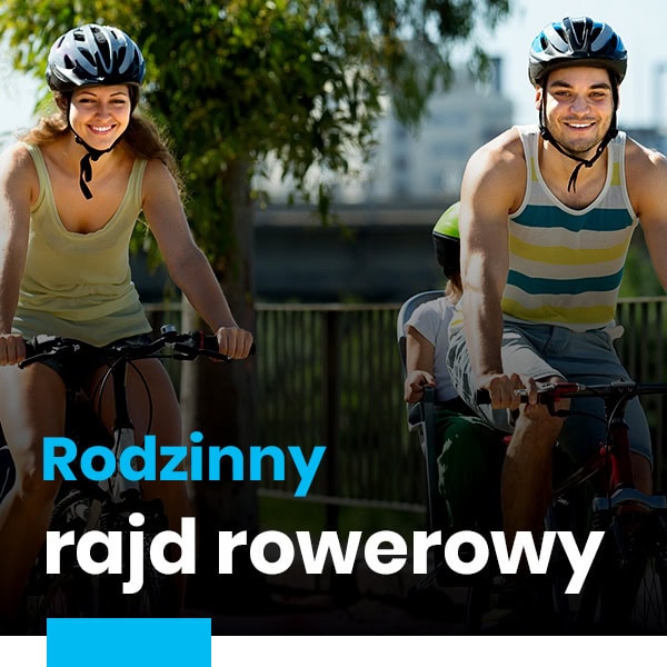 Grafika - rodzinny rajd rowerowy