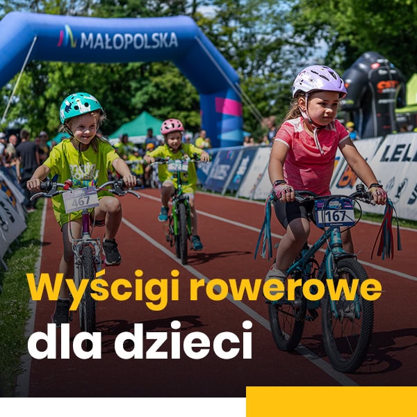 Wyścigi rowerowe dla dzieci