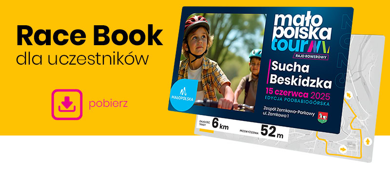 Grafika - Racebook dla uczestników wydarzenia