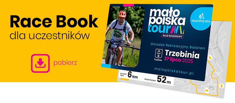 Grafika - Racebook dla uczestników wydarzenia